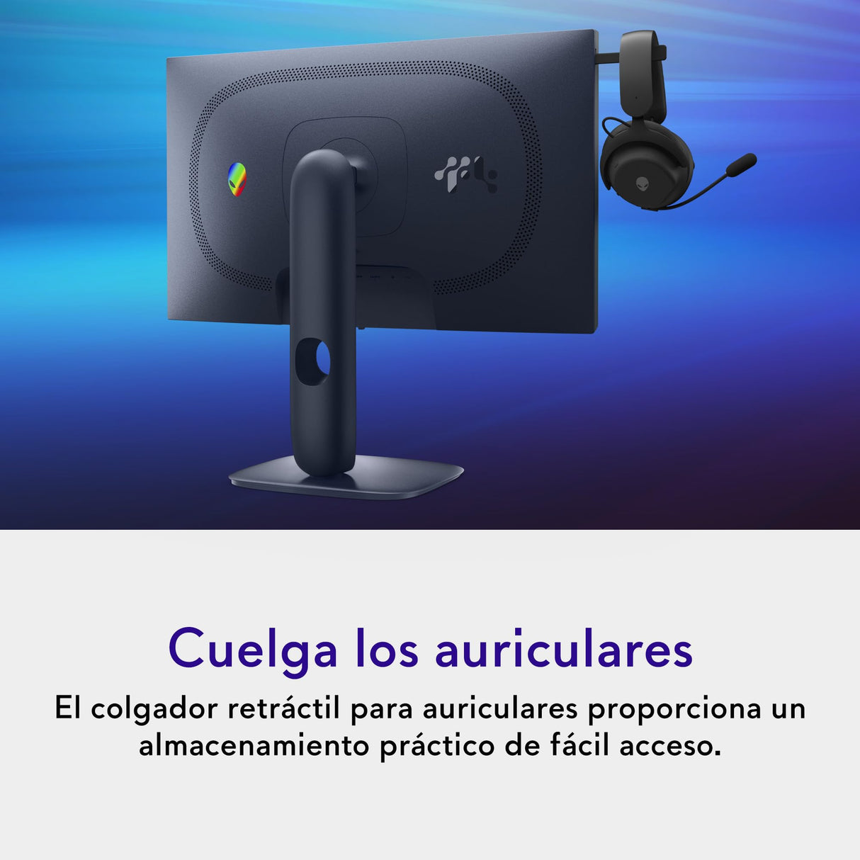 Alienware 25 Monitor Gaming - AW2525HM, Full HD (1920x1080), 320Hz, Fast IPS, 0.5ms, NVIDIA G-Sync Compatible, AMD FreeSync Premium, DisplayPort, 2 HDMI, 3 USB, 3 Años de Garantía