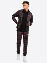Lonsdale Welwyn Traje, Negro, Rojo y Blanco, M Hombres