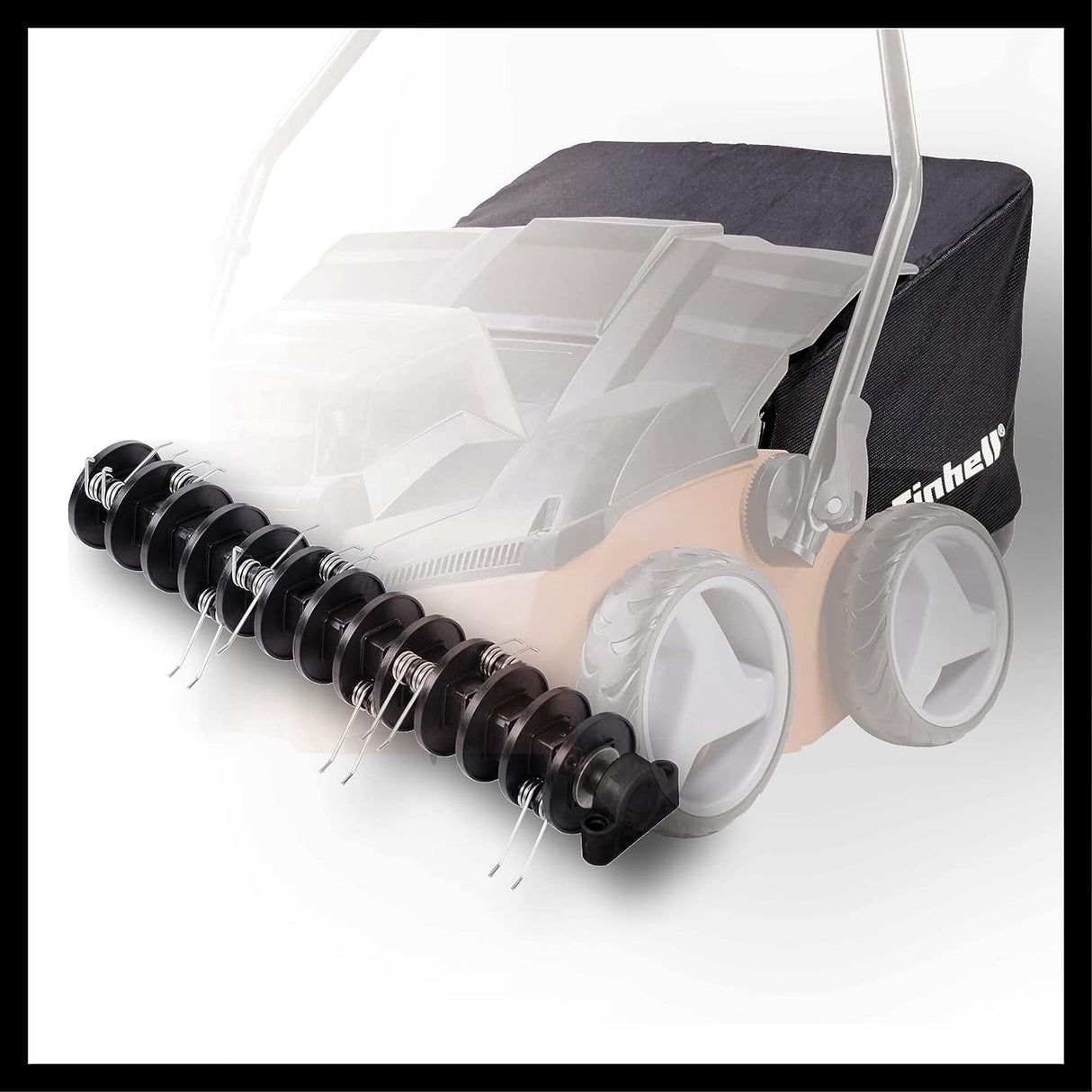 Einhell GE-SC 35/1 Li - Escarrificador Baterías sin Escobillas , 2x18 V (ancho de corte 35cm, hasta 400m² de jardín, sin batería) (ref. 3420650)