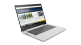 Lenovo Ideapad 320S-14IKB - Ordenador portátil de 14" HD (Intel Pentium 4415U, 4 GB de RAM, SSD de 128 GB, Intel HD Graphics 610, Windows 10 Home) Blanco Nieve - Teclado QWERTY español