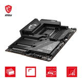 MSI Meg Z790 Ace MAX, Placa Base E-ATX, Admite Procesadores Intel 12 y 13 Gen Core, LGA 1700, 105A SPS VRM, DDR5 7800+MHz/OC, PCIe 5.0 x16, M.2 Gen5, LAN Dual 2.5G, Wi-Fi 7, Thunderbolt 4