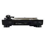 Reloop Turn 5 - Plataforma giratoria HiFi controlada por cuarzo con un potente accionamiento, Hi-Tech Ortofon 2M Red, negro-oro