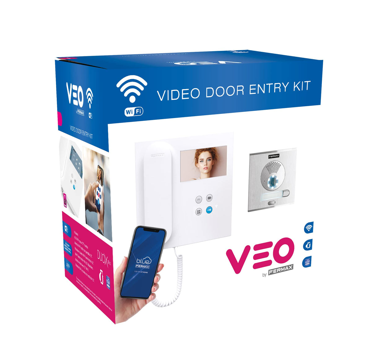 Fermax KIT VIDEO CITY VEO WIFI DUOX PLUS 1L