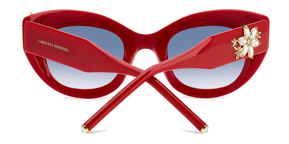 CAROLINA HERRERA Her 0215/S Gafas de Sol, Red, 50 para Mujer