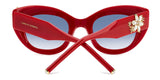CAROLINA HERRERA Her 0215/S Gafas de Sol, Red, 50 para Mujer