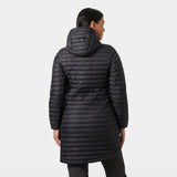 Helly Hansen W Sirdal Long Insulator, Chaqueta Mujer, Negro (Black), M