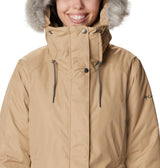 Columbia Suttle Mountain II Insulated Jacket Chaqueta, Mujer, marrón Claro, L