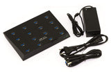 KALEA-INFORMATIQUE Estación de Carga y HUB USB 3, Tipo Industrial, USB 3.0 16 Puertos con Fuente de Alimentación de 5A