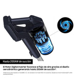 SAMSUNG Aspiradora sin Cable Jet 75E Pet 200AW con Cepillo para Mascotas VS20B75AGR5/WA