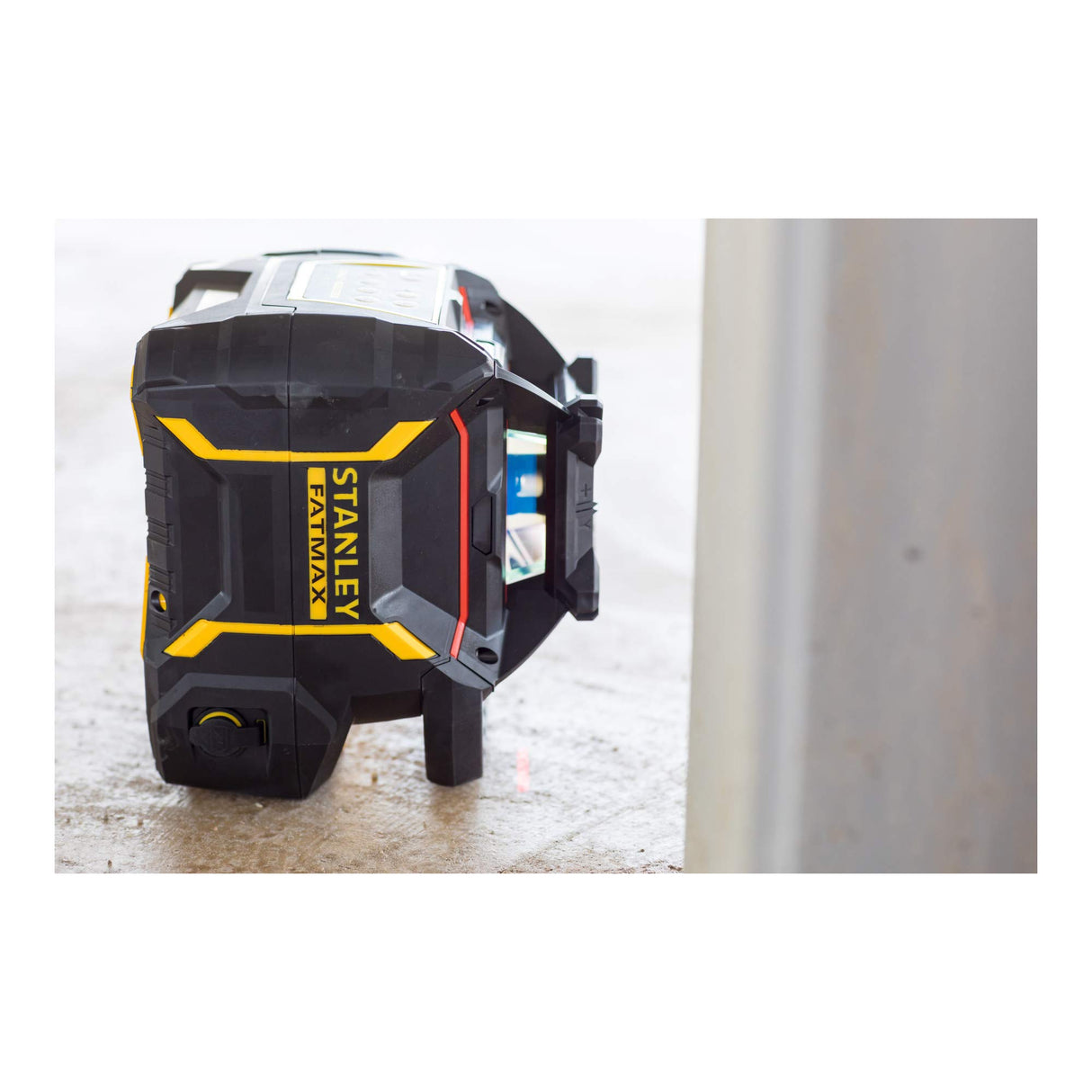 STANLEY FATMAX FMHT77447-1 - Nivel láser rotativo de luz roja RL700L a batería