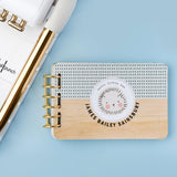 WRMK 60001185 Universal Cinch Máquina de encuadernación profesional, 20 tipos de encuadernaciones, guía de calibración y regla de centrado, blanco y dorado