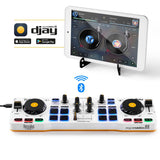 Hercules DJControl Mix - Controladora DJ Bluetooth de 2 pistas para móviles