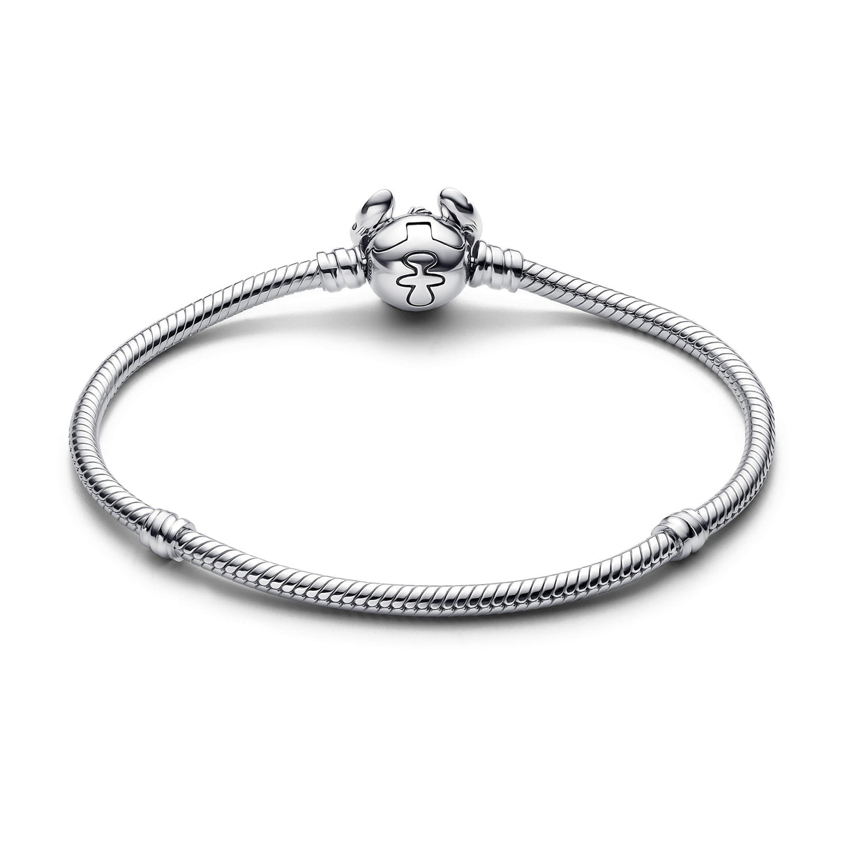 Pandora Disney Stitch 593738C01-16 - Pulsera de plata de ley con eslabones de serpiente (16 cm)