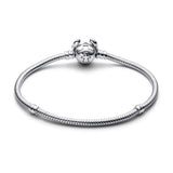 Pandora Disney Stitch 593738C01-16 - Pulsera de plata de ley con eslabones de serpiente (16 cm)