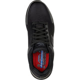 Skechers Ulmus SR Safety Toe, Zapatillas Hombre, Black/Charcoal, 46 EU