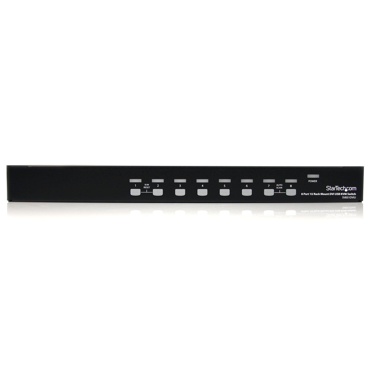 StarTech Switch KVM DVI USB 8 Puertos para Rack 1U, hasta 1920x1200