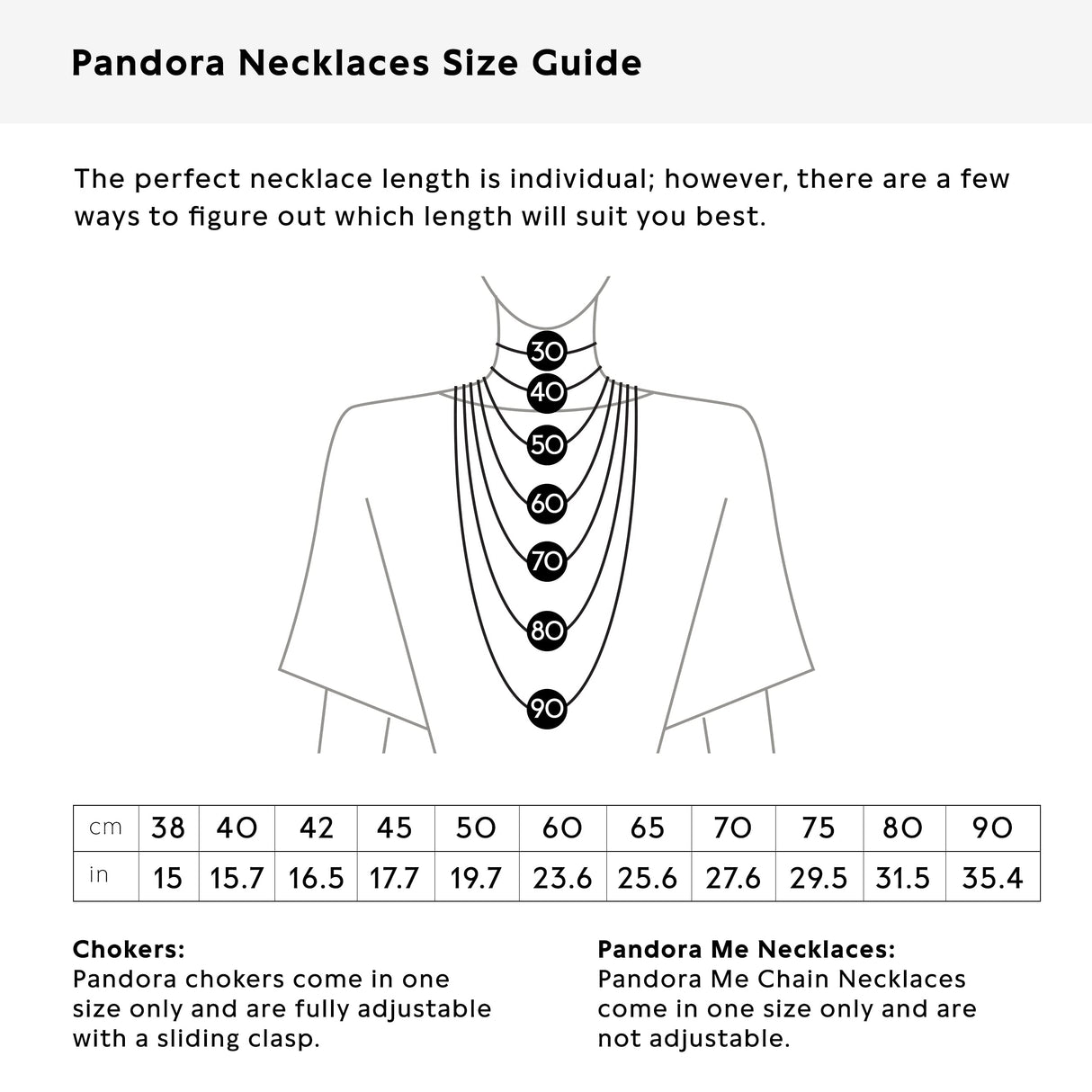 PANDORA ME Collar de eslabones chapado en oro de 14 quilates, 45