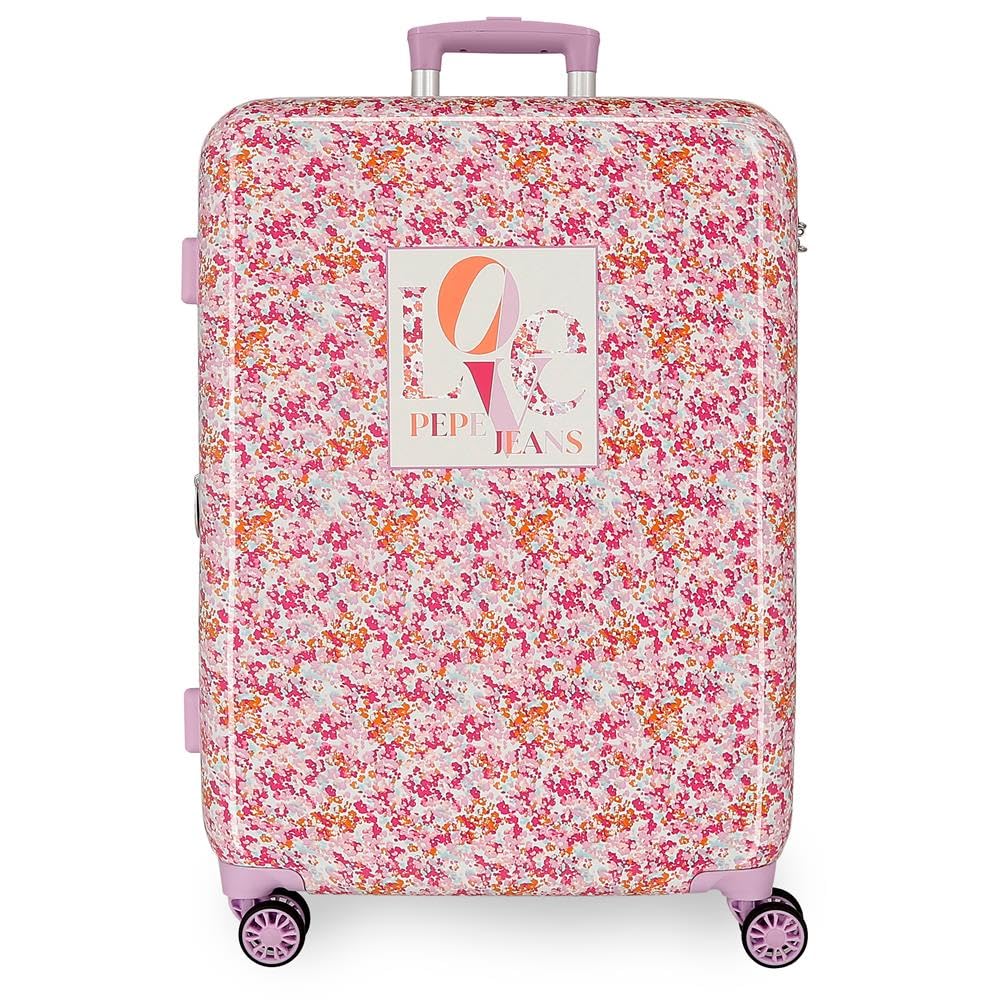 Pepe Jeans Sandra Maleta Mediana Rosa 48x68x26 cms 0 ABS 84,86L 4,06 kgs 0 by Joumma Bags
