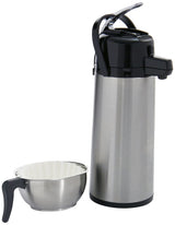 Saro Cafetera con termo de acero inoxidable – 2,2 L – Tiempo de preparación de 5 – 6 minutos – Protección contra funcionamiento en seco – 2,069 kW – Modelo THERMO 24