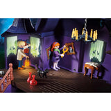 PLAYMOBIL Scooby DOO 70361 Aventura en la Mansión Misteriosa, con Efectos de Luz y Sonido, A Partir de 5 Años