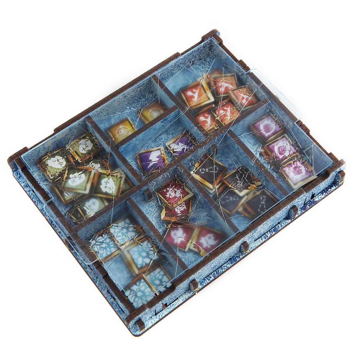 POLANDGAMES - Inserto: Frosthaven UV Print Organizador, ERA89243, Blanco