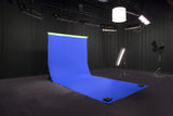Manfrotto Chromakey textilhin tergrund Verde/Azul 300 x 700 cm M. Correa