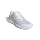 adidas Defiant Speed 2 Clay Tennis Shoe, Zapatillas de Tenis Mujer, FTWR White/FTWR White/Grey One, 42 EU
