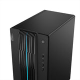 Lenovo Ideacentre Gaming 5 17ACN7 - Ordenador de sobremesa (AMD Ryzen 5 5600 G, 8 GB RAM, 512 GB SSD, NVIDIA GeForce RTX 3050-12 GB, Windows 11 Home), teclado AZERTY (francés) y ratón USB, color negro