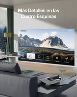 ULTIMEA Proyector Full HD 1080P Nativo con Auto Focus/Keystone, Proyector 4K Supporto Cine en Casa 21000Lux, Proyector 5G WiFi Bluetooth, Proyectores Cinema para iOS Android Phone/TV Stick/Laptop