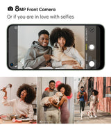 OUKITEL C21 Pro Telemóvel Livre 11, Design de vidro Completo, 4 GB 64 GB, 256 GB SD Externa, câmara tripla 21 MP, Dual SIM, ecrã HD 6,39 polegadas, impressão Digital, identificação fácil Verde