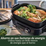 Cuisinart Robot de Cocina Multifunción 5 en 1 | Asar, dorar, cocer al vapor, cocinar y hervir a fuego lento | Antiadherente, placas y sartenes intercambiables | Apilable, fácil de guardar | Gris