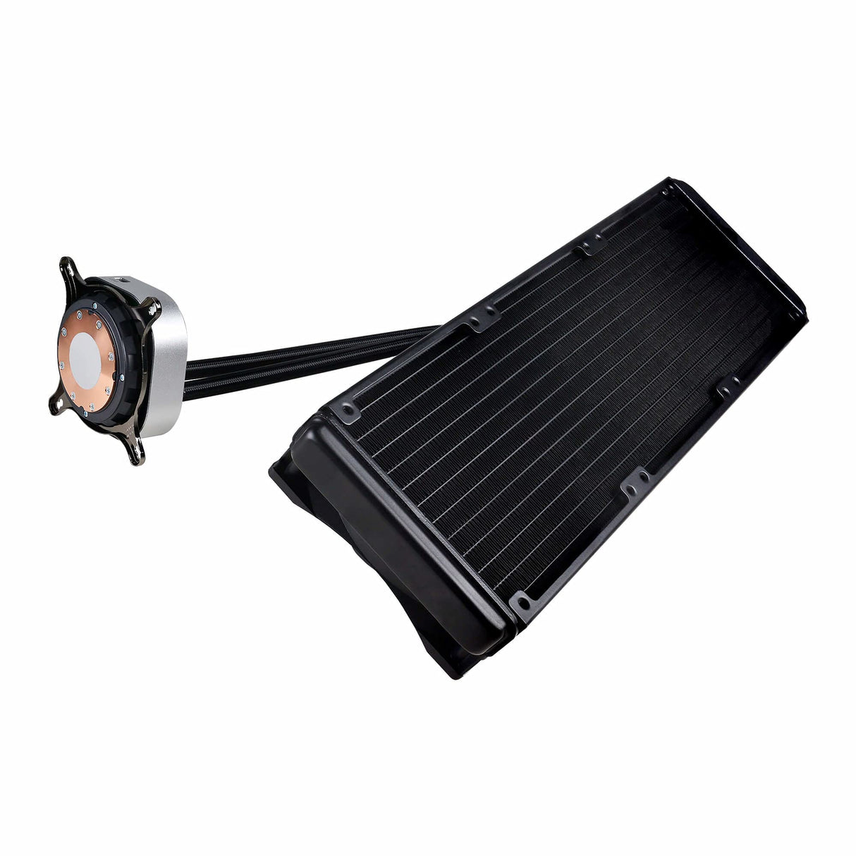 EVGA CLC 360 mm All-In-One RGB LED CPU Liquid Cooler, 3 Ventiladores FX12 PWM de 120 mm, Intel, AMD, 400-HY-CL36-V1