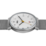 Braun Classic Gent Reloj para Hombre Analógico de Cuarzo japonés con Brazalete de Acero Inoxidable BN0032WHSLMHG