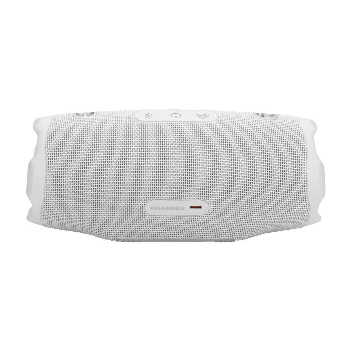 JBL Charge 6, Altavoz Bluetooth portátil inalámbrico, 28h de batería, Resistencia al Agua IP68, a Prueba de Polvo y caídas, Sonido Pro con AI Sound Boost, Compatible con Auracast, Blanco