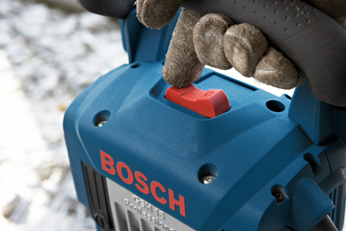 Bosch Professional GSH 16-28 - Martillo demoledor (41 J, Hex 28 mm, Vibration Control, en maletín con ruedas)