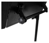 Atril de Orquesta Classic Cantabile Pro - Atril de Director Plegable para Partituras - Bandeja de Partituras de 3 Piezas, Desmontable - Negro