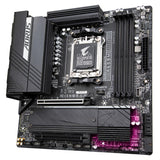 GIGABYTE B650M AORUS Elite Placa Base - Compatible con procesadores AMD Ryzen 9000, VRM de 12+2+2 Fases, hasta 8000 MHz DDR5, 1xPCIe 5.0 + 1xPCIe 4.0 M.2, LAN 2.5GbE, USB 3.2 Gen 2x2