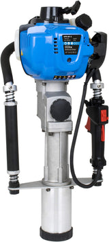 Güde 94419 GPR 801 E - Rampa de estaca (máx. 25 J, 2300 1/min, 80 mm de diámetro, motor de 1 kW), color azul