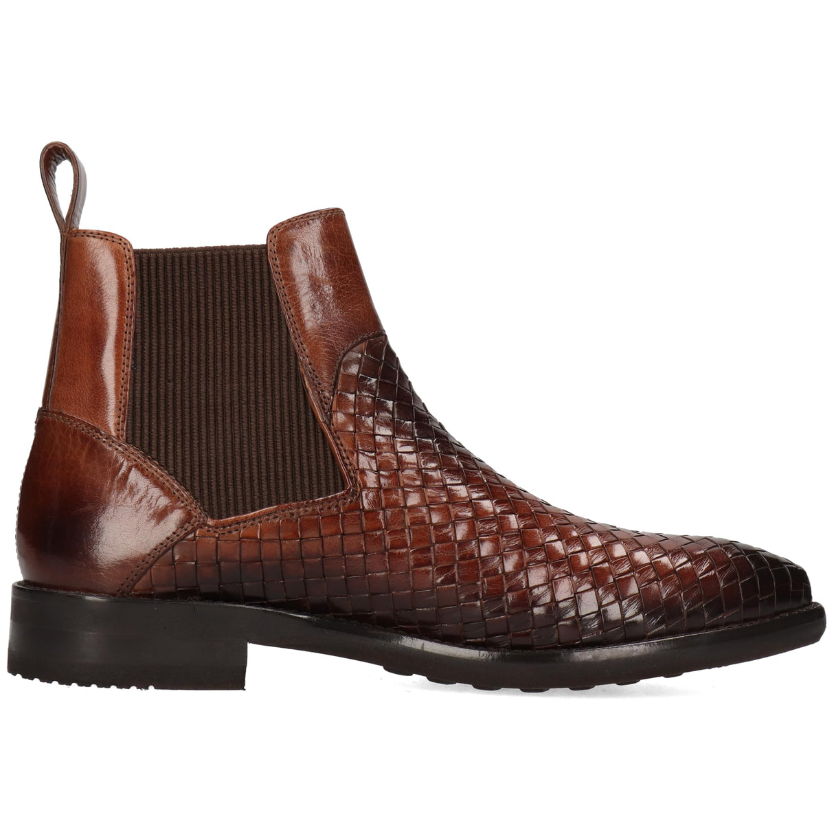 Melvin & Hamilton Brad 9, Botas Estilo Chelsea Hombre, marrón, 41 EU Estrecho