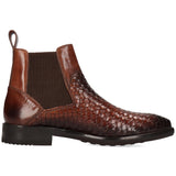 Melvin & Hamilton Brad 9, Botas Estilo Chelsea Hombre, marrón, 41 EU Estrecho