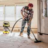 Kärcher, Aspirador en Seco y Húmedo WD 6 P S V-30/6/22/T, Filtro cartucho, 1300 W, Manguera aspiración 2 m y almacenamiento manguera, Función soplado, Yellow/Black, Depósito 30 l