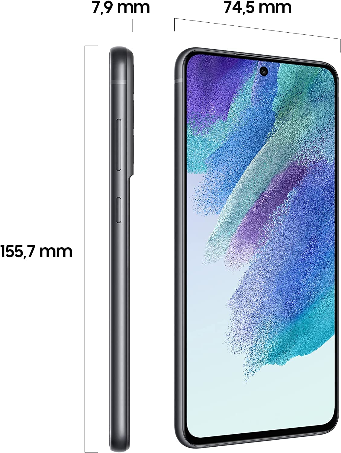 Samsung Galaxy S21 FE 5G (256 GB) Color Grafito chipset 2022 – Teléfono Móvil Android, Smartphone Libre (Versión Española)