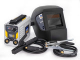 GYS, GYSMI 160A, estación de soldadura de electrodo recubierto 160A monofásico 230V (MMA), arco fuerza, antisticking, Hot Start, con máscara LCD TECHNO 11, portaelectrodos, cable de masa