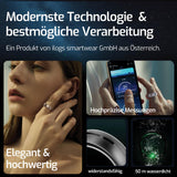 NEXTring N2 Smart Health Ring - Anillo de Salud Inteligente, Color Rosa Mate, Plata Mate, Negro Mate, 11, Titan