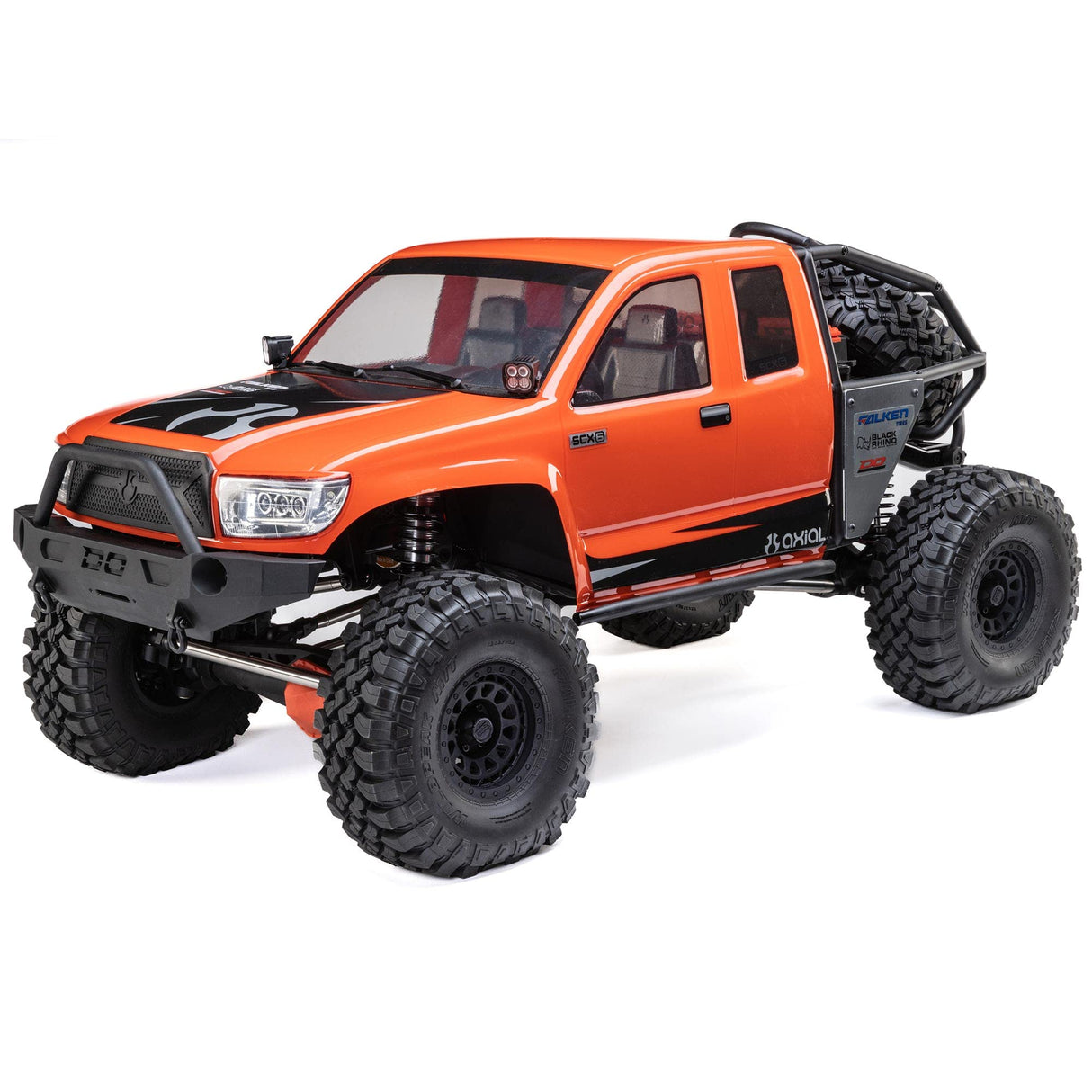 Axial RC Truck SCX6 Trail Honcho 4X4 Rock Crawler RTR (batería y Cargador no Incluido), Color Rojo