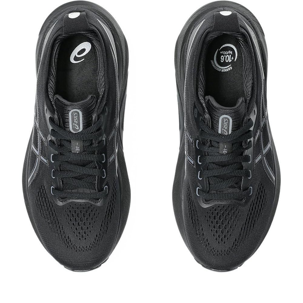 ASICS Mujeres Gel-Kayano 31 Zapatillas para Correr Zapatilla De Estabilidad Black/Black - Negro 39,5