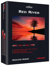 AudioQuest 0.5m Red River RCA cable de audio 0,5 m Negro - Cables de audio (RCA, RCA, 0,5 m, Negro)