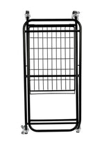 Artesa Verona - Carrito plegable para la colada con cesta, color negro