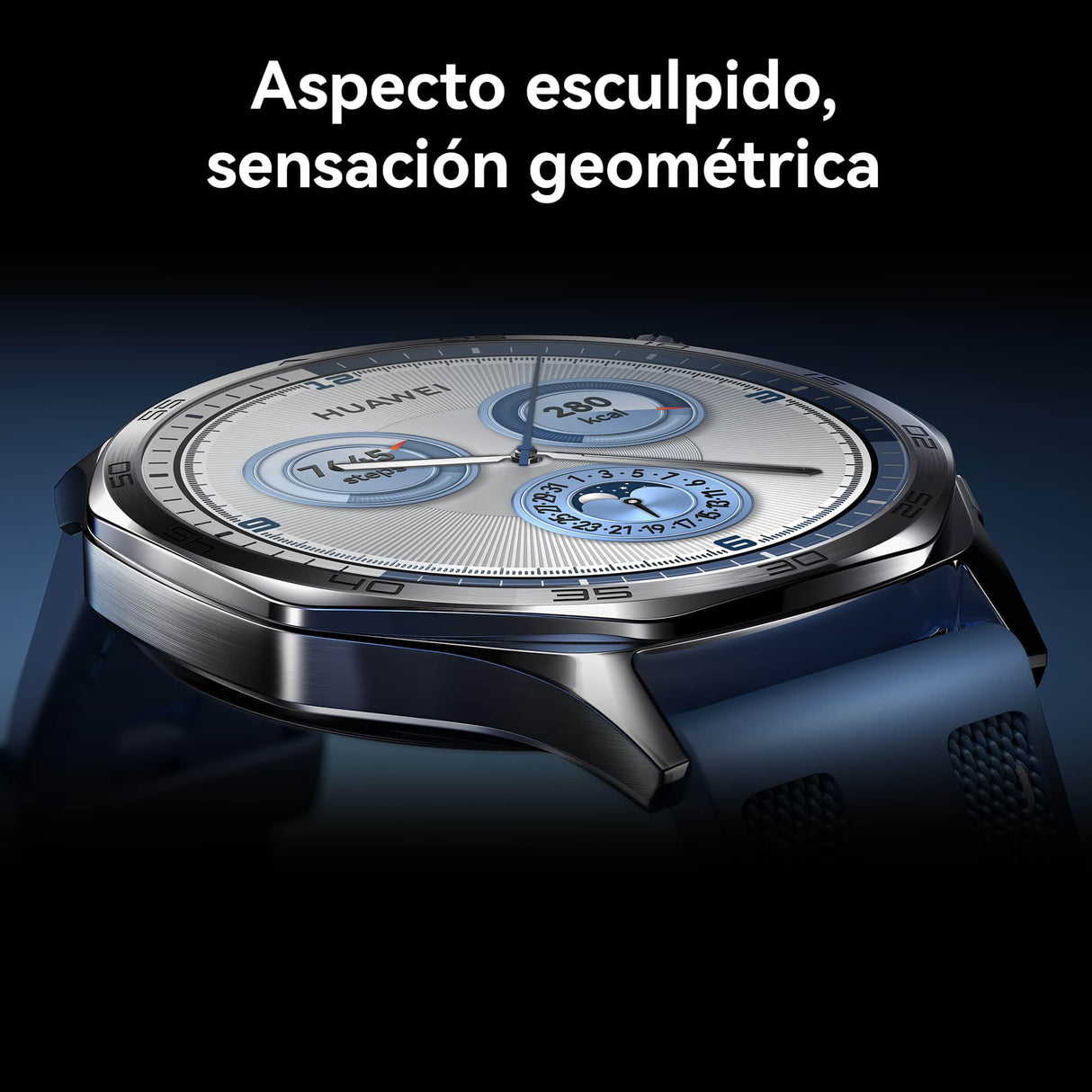 HUAWEI Watch GT 5 46mm Smartwatch, Silueta con Diseño Sofisticado, Nueva Experiencia Running y Ciclismo, Pago NFC, Seguimiento de Salud, 14 Días de Duración de la Batería, iOS & Android, Negro