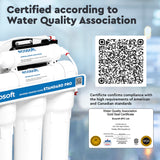 Ecosoft Standard PRO Filtro de Ósmosis Inversa - Con Bomba Integrada, Purificación Eficiente y Fácil Instalación